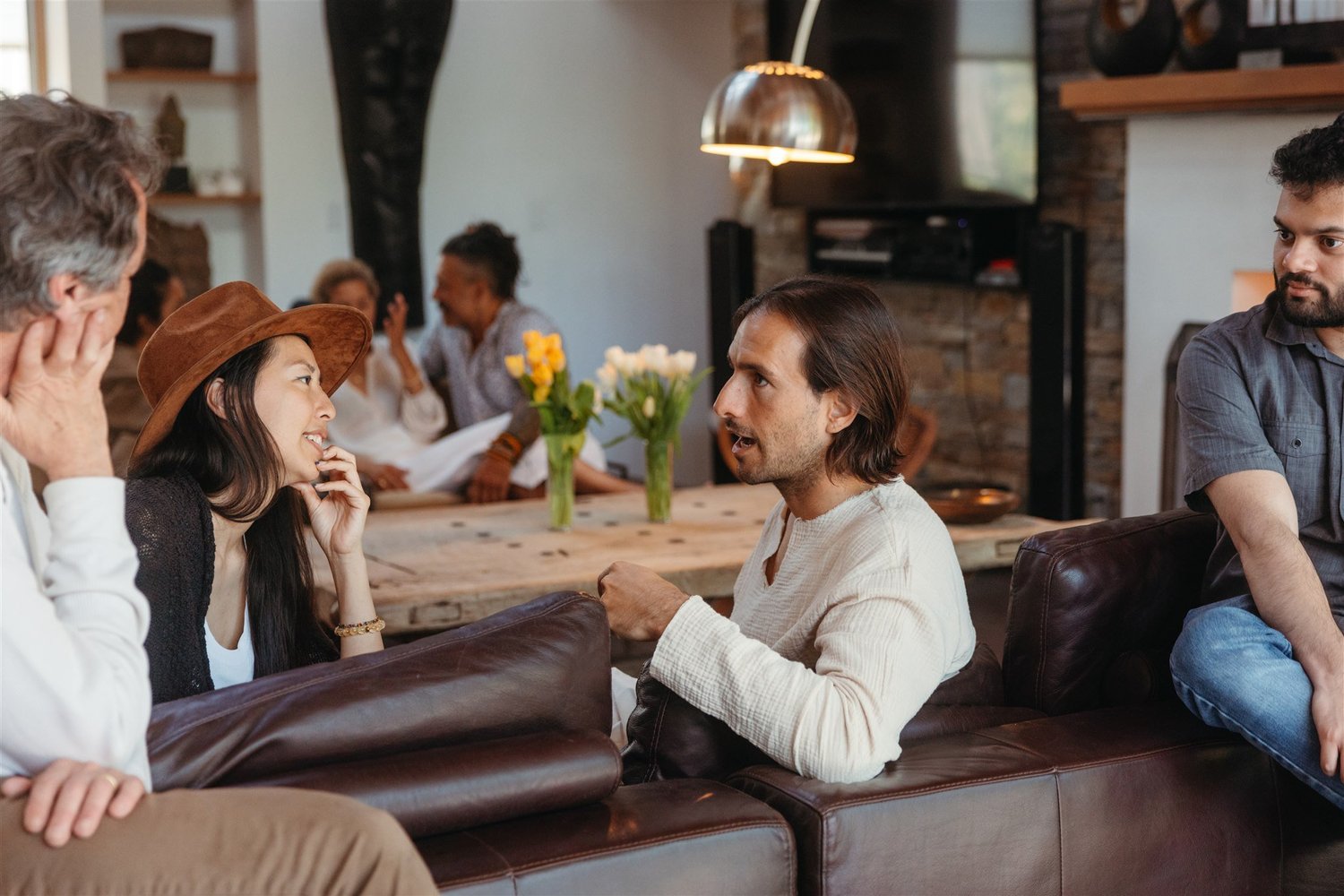 Iván with community