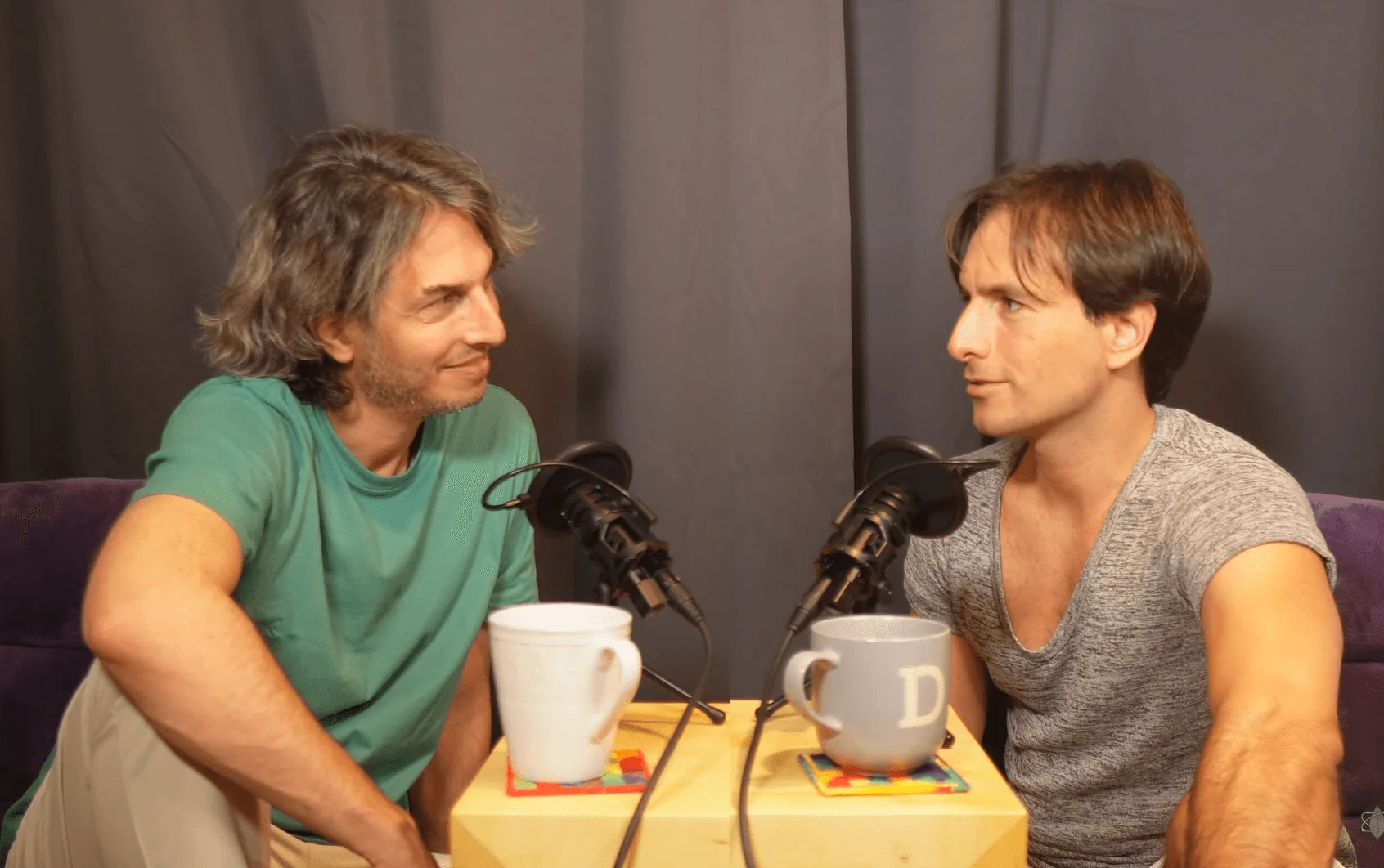 Iván in an interview